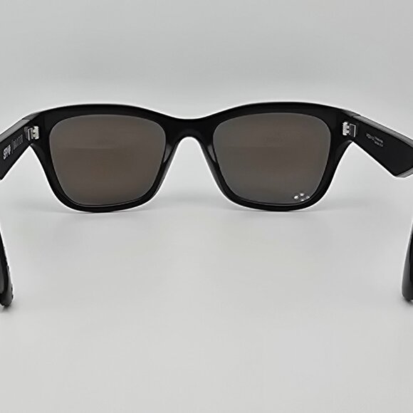 Spy Optic Baxter Gloss Black Frame Blue Mirror Lens Sunglasses Italy 54-20-132 - Picture 5 of 15
